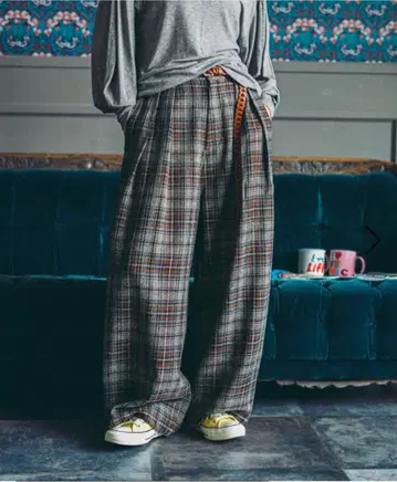 니코앤드 MODE NORM CORE 2턱 페인터 팬츠 L 사이즈