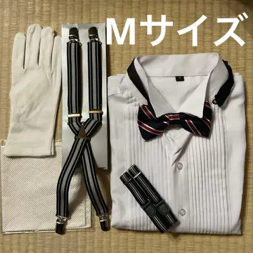가격 인하! 신랑 잡화 셔츠 세트! 셔츠 M 사이즈 웨딩
