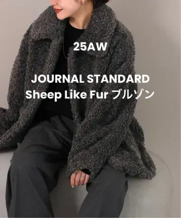 새상품 JOURNAL STANDARD Sheep Like Fur 블루종