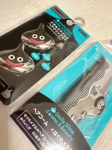 메탈 슬라임 헤어 클립 / 떠돌이 메탈 빗