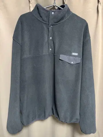 XLARGE BUTTON-UP FLEECE PULLOVER