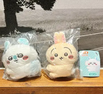 치이카와 클립 봉제 인형 2 토끼 모몽가 봉제 인형 가챠가챠