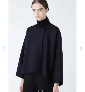 ADORE STORY 12월호 게재 라이트 리버 노카라 자켓