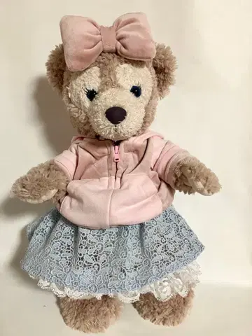 셰리메이 코스튬 파스텔 핑크 블루 후드티 스커트 세트