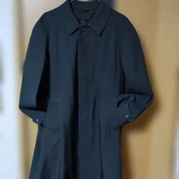 블랙 스텐카라 코트