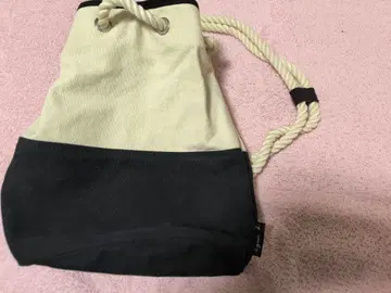 애니에스 베 캔버스 드로우 스트링 백팩