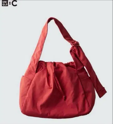 UNIQLO C 소프트 퍼피 숄더백 레드