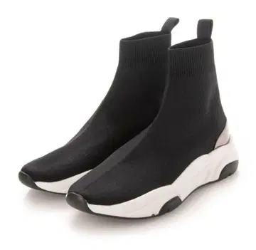 플러스 다이애나 +diana 경량 니트 삭스 스니커즈 부츠 블랙