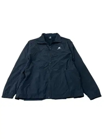 e483 새상품급 New Balance 블랙 바람막이 나일론 자켓