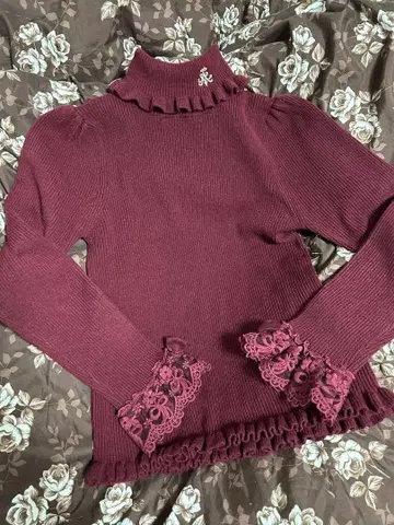 아오키 미사코 풀오버 니나스 M 사이즈 택 포함