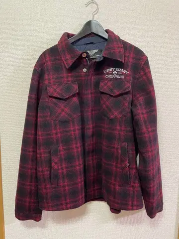 WEST COAST CHOPPERS 플란넬 자켓 L 중고