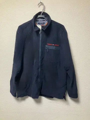 TOMMY JEANS 네이비 00s 퀼팅 자켓 토미진스