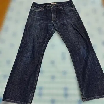 UNIQLO 데님 팬츠 남성용 32 인디고