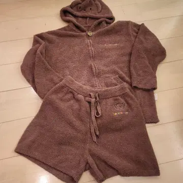 젤라또피케 베비모코 후드티 & 숏팬츠 세트 보리스