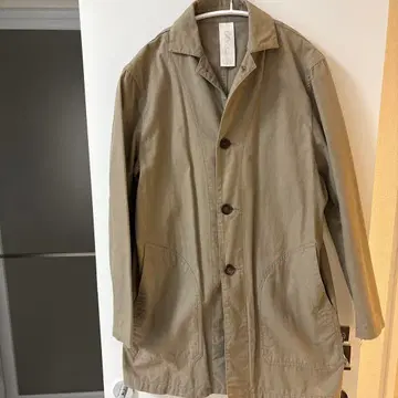 코지마 진즈 베이지 스텐카라 코트 M 사이즈