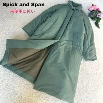 [ 컨디션 최상 ] 최근 스픽 앤 스팬 패딩 나일론 스탠드 카라 코트