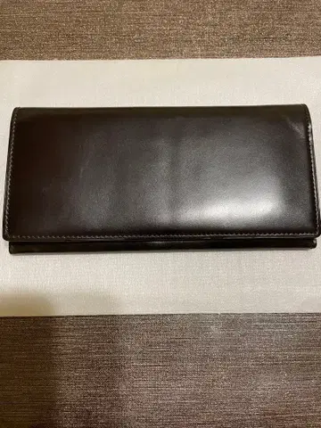 Genuine Leather 장지갑 브라운