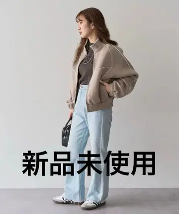 [ 미사용 새상품 ] SUGAR SPOON 라인 트랙 자켓