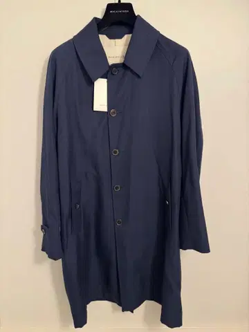 [ 새상품급 ] MACKINTOSH 스텐카라 코트 네이비 GM-107BS