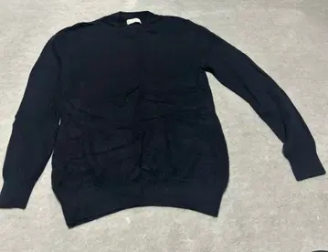 캐시미어 실크 니트 블랙