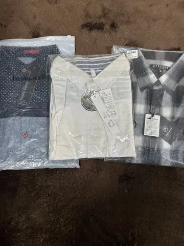 긴팔 셔츠 3개 세트