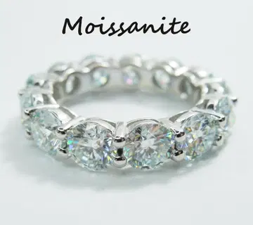 약 13.5호 D 모이사나이트 풀 이터니티 반지 5mm S925