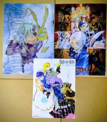 D.Gray-man 디그레이맨 클리어 파일 책받침 JF D