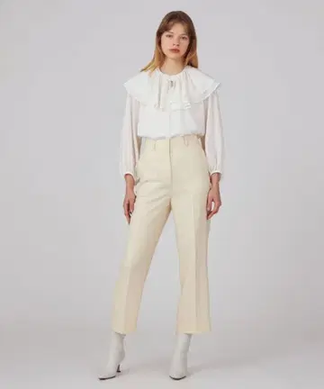 [ Ballsey ] 라이트 카르제 센터 프레스 스트레이트 팬츠