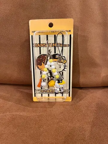 [당시물 레어] 헬로키티 키티 스트랩 한신 타이거즈