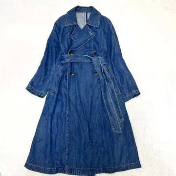 띠어리 럭스 데님 트렌치코트 사이즈 38
