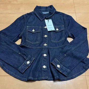 한정 가격 ZARA 자라 페플럼 데님 자켓 XS