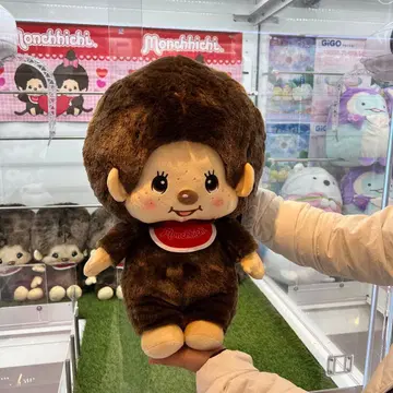 Monchhichi 봉제 인형 약 30cm 브라운