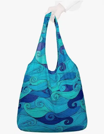 나노백 에코백 블루웨이브 XL