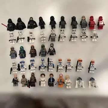 정품 LEGO 스타 워즈 미니 피규어 세트 판매