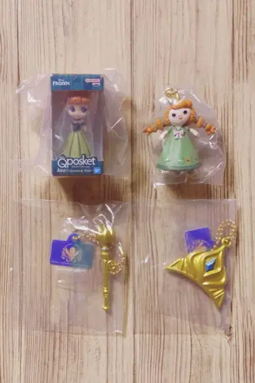 Qposket 미니어처 컬렉션 겨울왕국 아이템 컬렉션