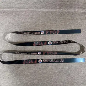 B'z LIVE-GYM 2025 FYOP 은색 테이프 1개