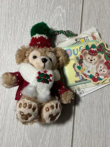 [ 새상품 ] 더피 크리스마스 인형 배지