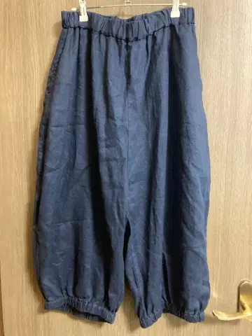 호박 팬츠 네이비