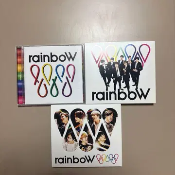 rainboW 스티커 세트