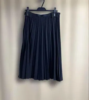 [ 23구 ] 워셔블 네이비 플리츠 스커트 레어 사이즈 44