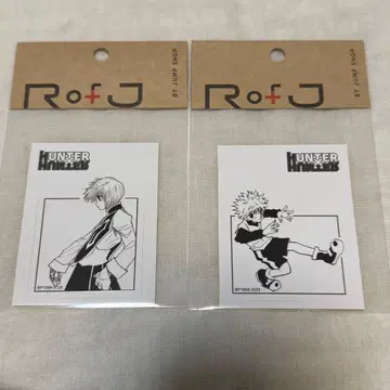 RofJ 점프샵 헌터헌터 키루아 크라피카 STICKER 한정판