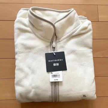 UNIQLO marimekko 플리스 자켓 XL 화이트