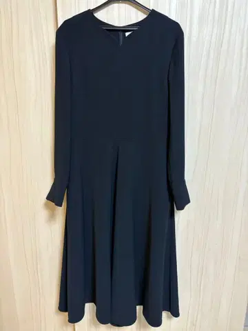 새상품급 ICB 아이시비 라이트 더블 크로스 원피스 네이비