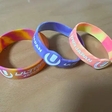ULTRA JAPAN 러버 밴드 3개 세트