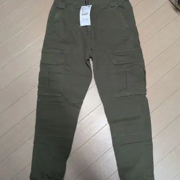 카고 팬츠 올리브 그린