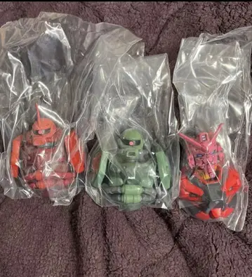 새상품 3개 세트 D상 모빌슈트 헤드 마그넷 제일복권 지크 액스