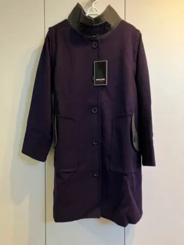 pierre cardin 퍼플 롱 코트