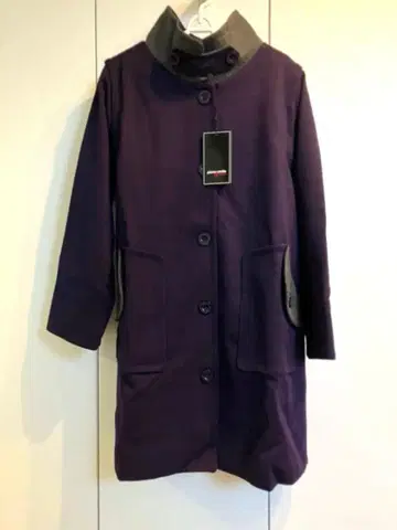 pierre cardin 퍼플 롱 코트