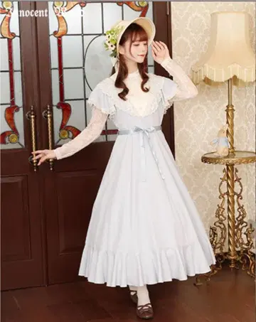 innocentworld 이노센트 월드 레이시 엠파이어 드레스