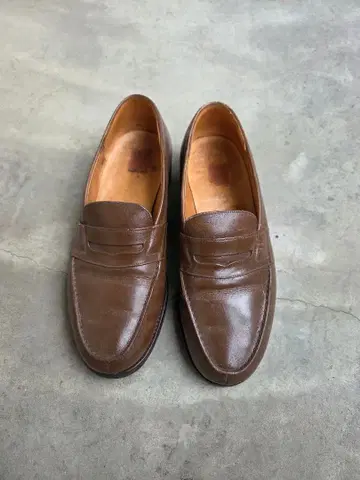 J.M. Weston 180 시그니처 로퍼 브라운 7E